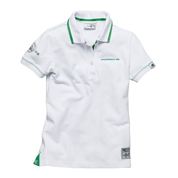 Tricou Polo Dama Oe Porsche RS 2.7 Alb / Verde Marime L WAP95800L0H